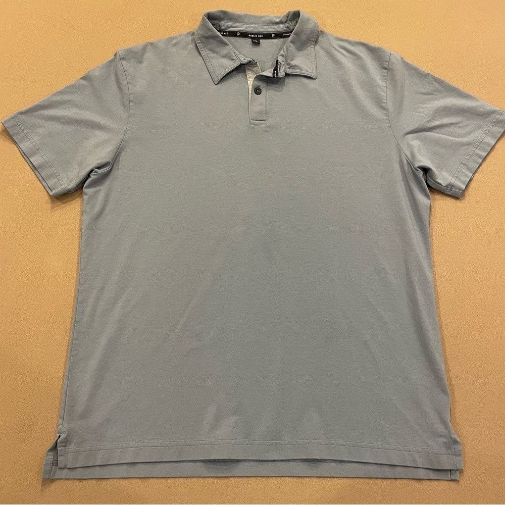 Public Rec Men’s Slate Blue Polo Size XL